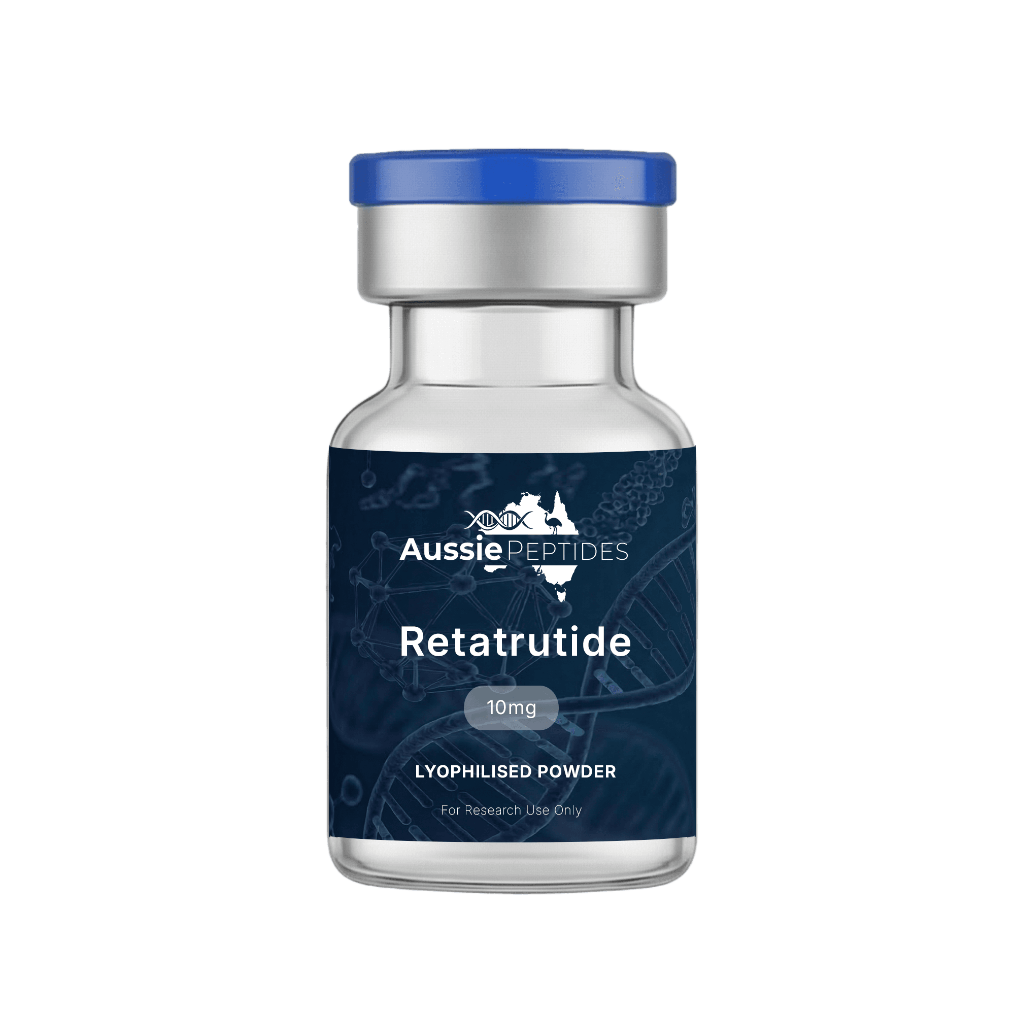 Retatrutide (10mg) Peptide Vial - Buy Online Australia
